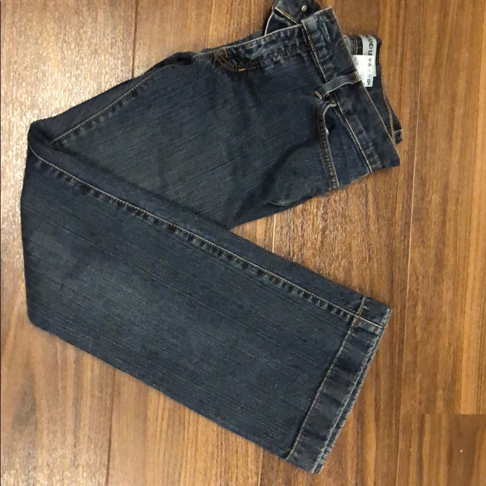 Gap long and lean dark wash jeans